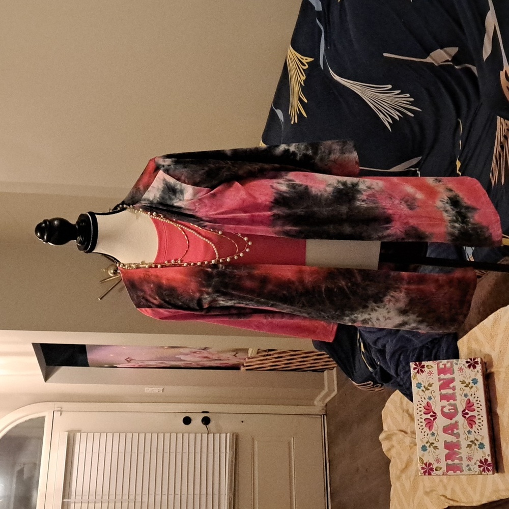 NWT FLIRTITUDE TOP AND EUC HEIMISH USA JACKET